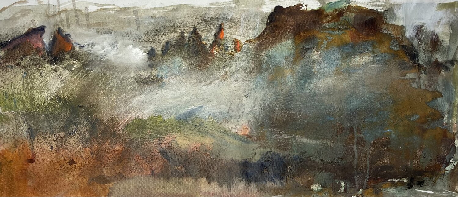 HERBSTZAUBER Barbara Schauß Original painting for sale