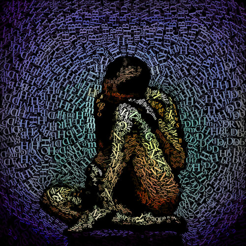 WORDS 004 by Christian Z, Painting for Sale on Select