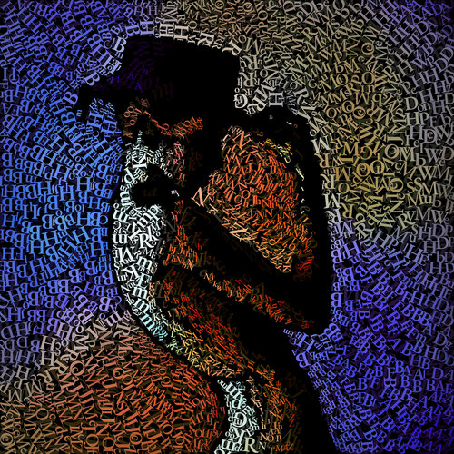WORDS 015 by Christian Z, Painting for Sale on Select