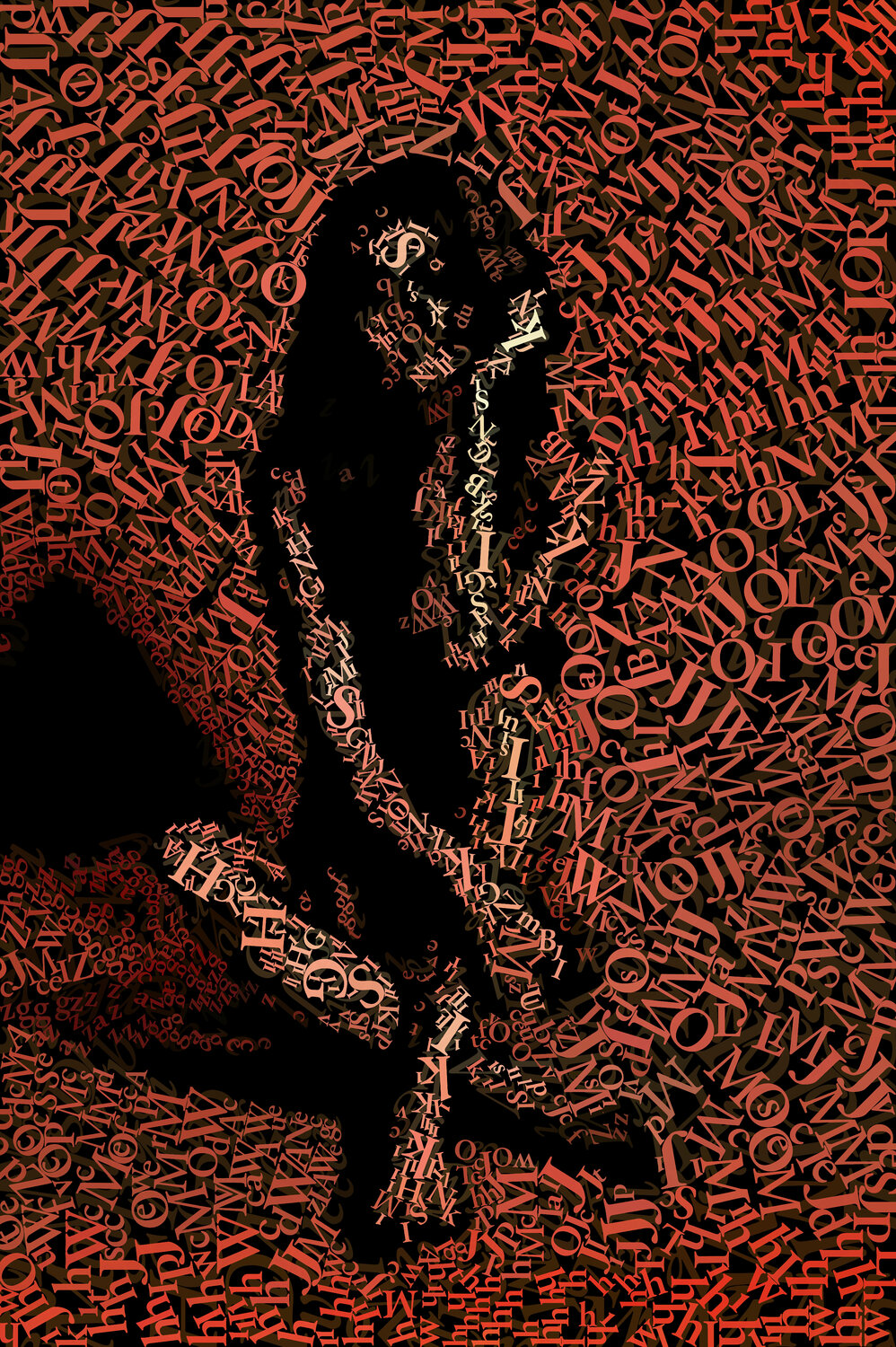 WORDS 010 Christian Z Original painting for sale