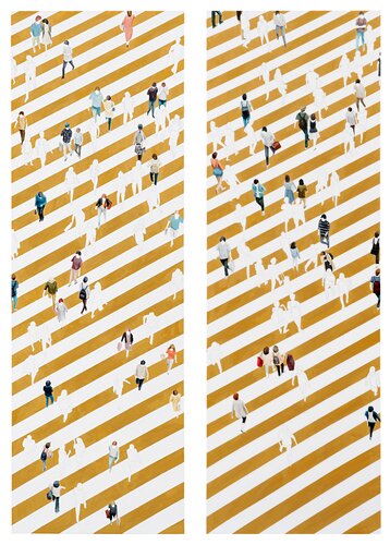 Binary Culture by Martta García Ramo, Painting for Sale on Select