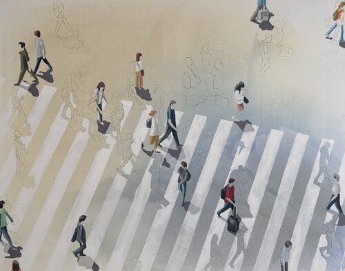 Your own way by Martta García Ramo, Painting for Sale on Select