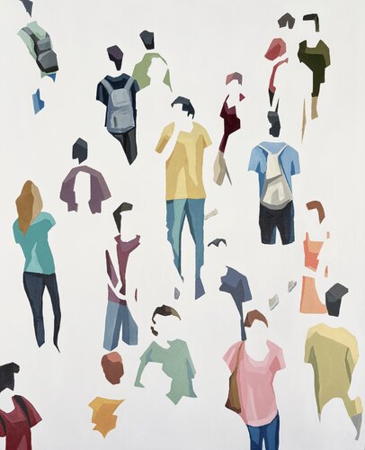 Existencia ausente by Martta García Ramo, Painting for Sale on Select