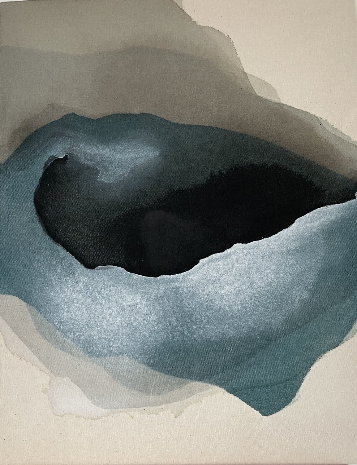 il buco nero, 2024 Paola Landolfi Original painting for sale