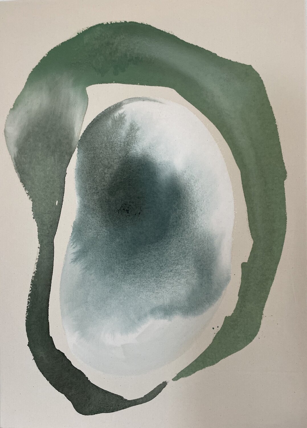 Fluentis Silentium Paola Landolfi Original painting for sale