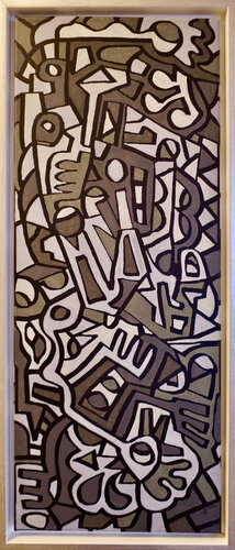 Lila Wolken Los by Steffen Zehrfeld, Painting for Sale on Select