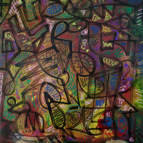 Parrot by Steffen Zehrfeld, Painting for Sale on Select