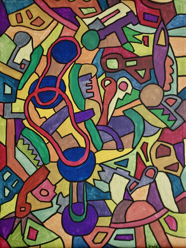 the timing chain by Steffen Zehrfeld, Painting for Sale on Select