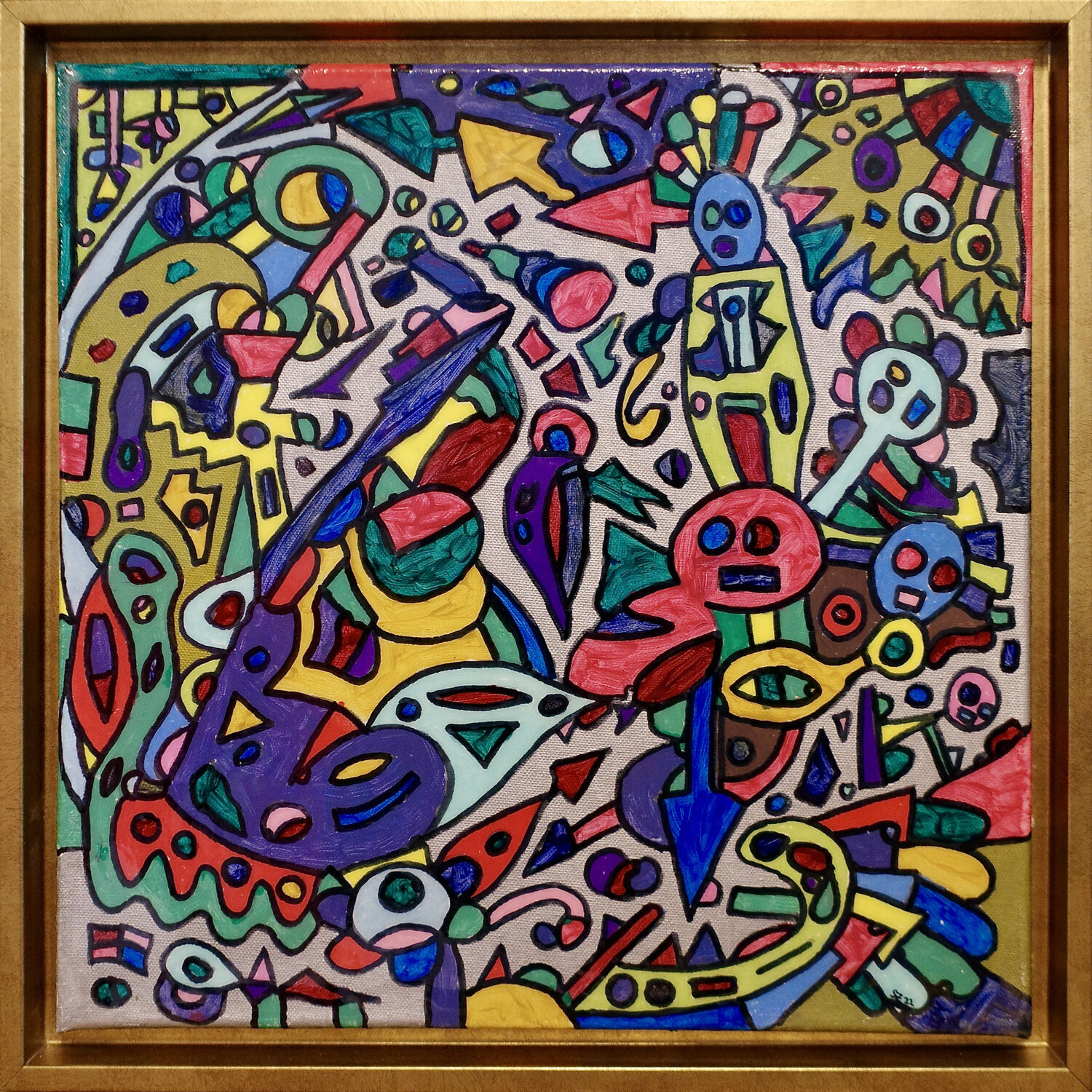 Dating Steffen Zehrfeld Original painting for sale