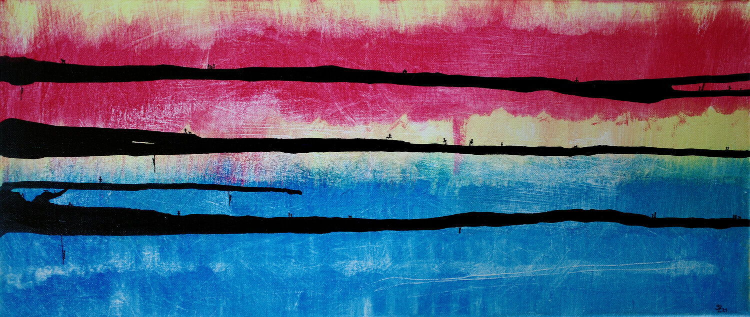 Ebensein Steffen Zehrfeld Original painting for sale