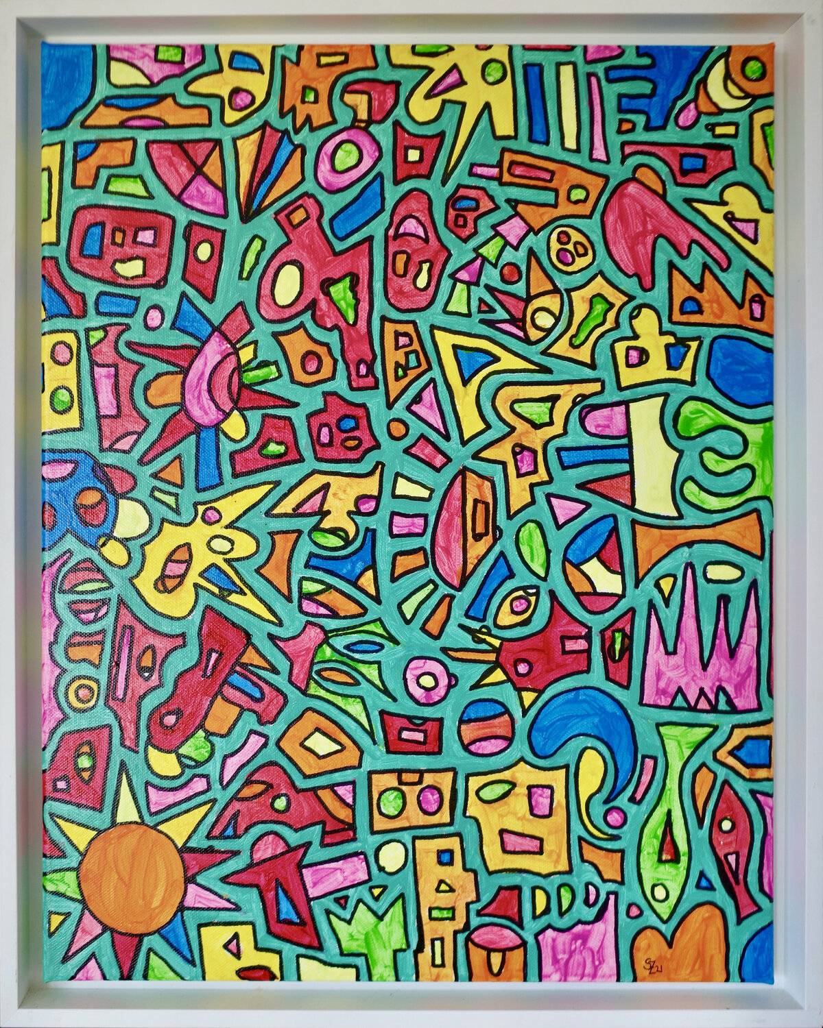 Peppershock Steffen Zehrfeld Original painting for sale