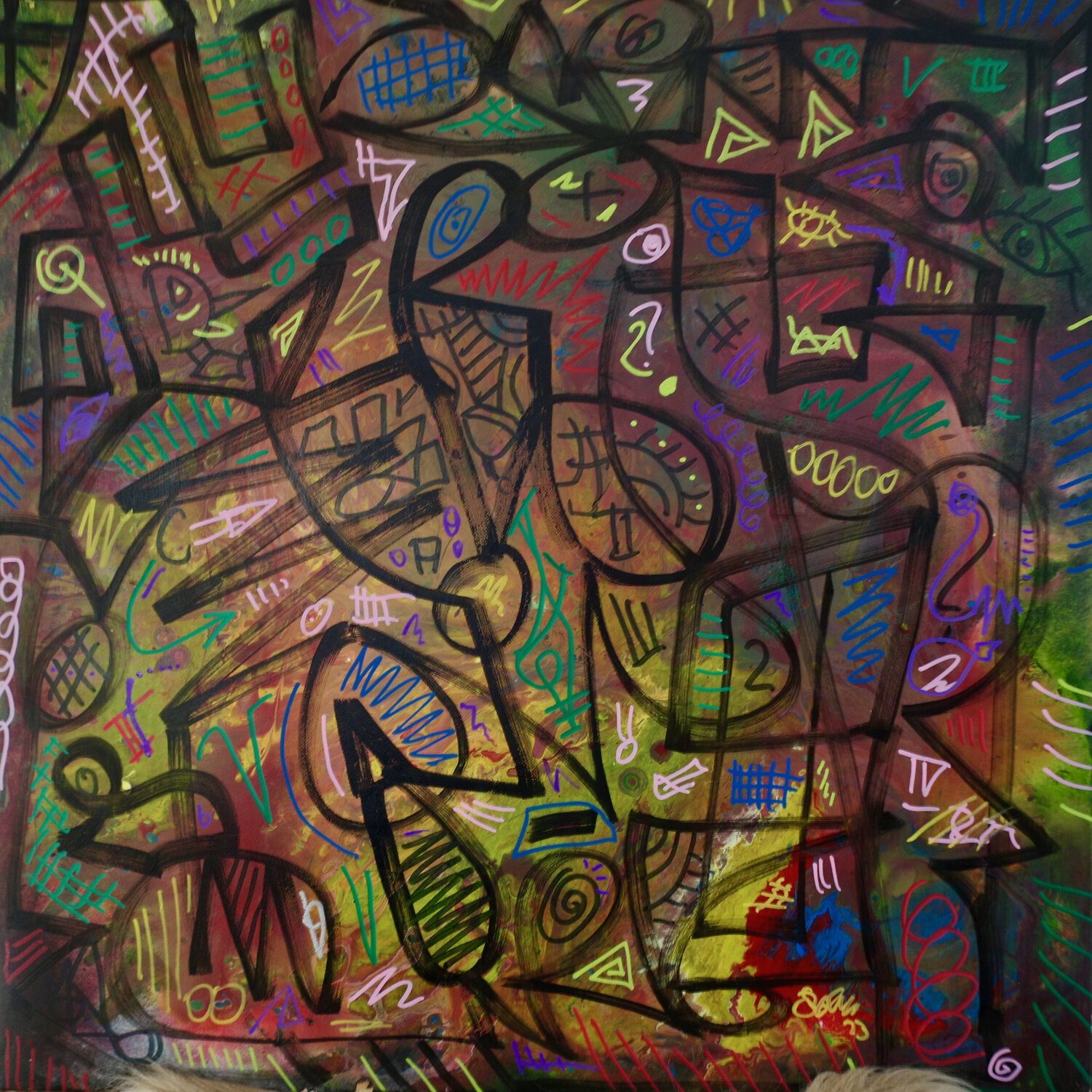Parrot Steffen Zehrfeld Original painting for sale