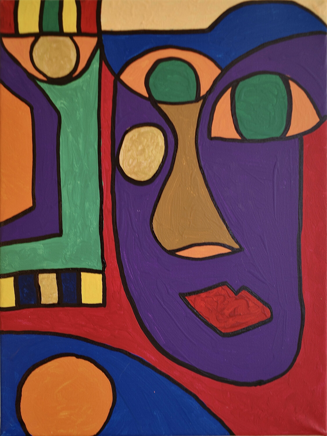 .bin Steffen Zehrfeld Original painting for sale