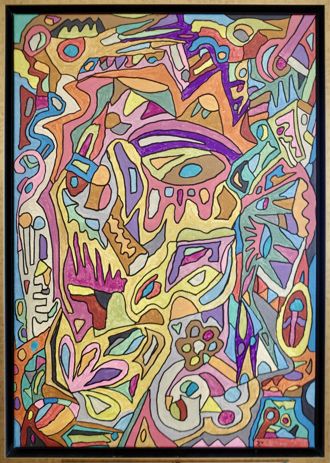 Gedankenträumerei Steffen Zehrfeld Original painting for sale