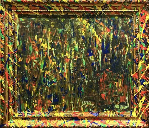 Hors-Cadre by Antoine Junior Alves, Painting for Sale on Select