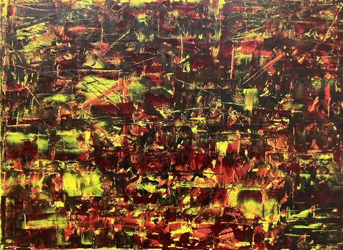 Licentia Irae by Antoine Junior Alves, Painting for Sale on Select