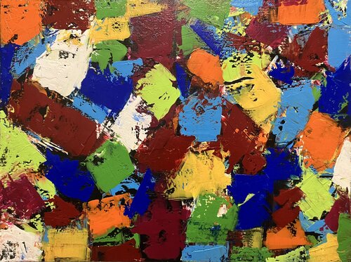 Liber by Antoine Junior Alves, Painting for Sale on Select