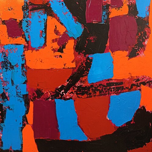 In Dualitate Cresco by Antoine Junior Alves, Painting for Sale on Select