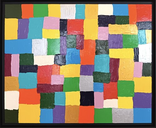 Multa In Uno by Antoine Junior Alves, Painting for Sale on Select