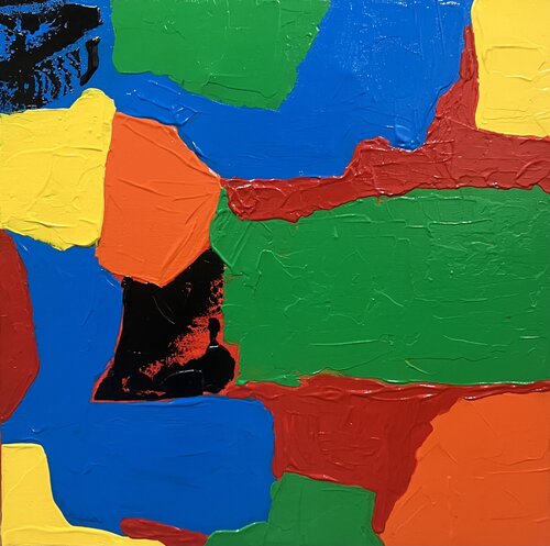 Per Gradus by Antoine Junior Alves, Painting for Sale on Select