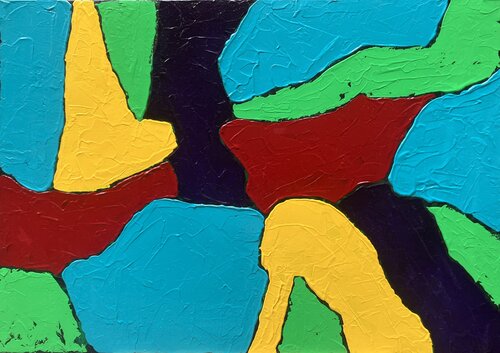 Confluxus by Antoine Junior Alves, Painting for Sale on Select