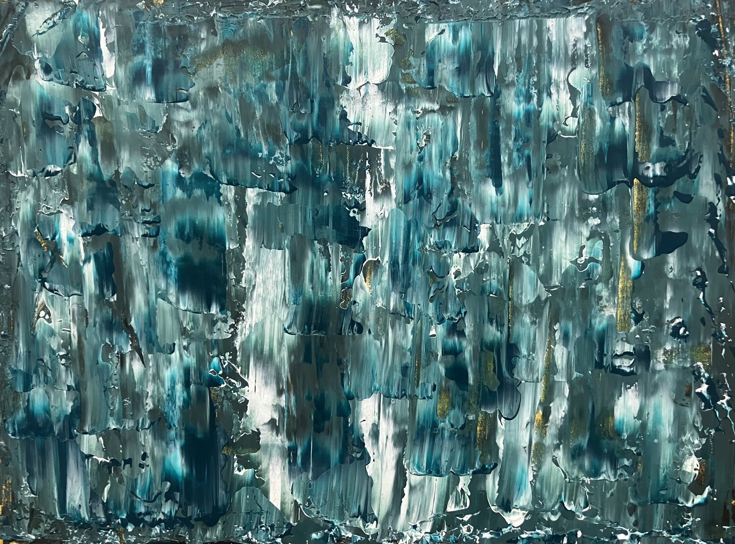 Aqua Turbatur Antoine Junior Alves Original painting for sale
