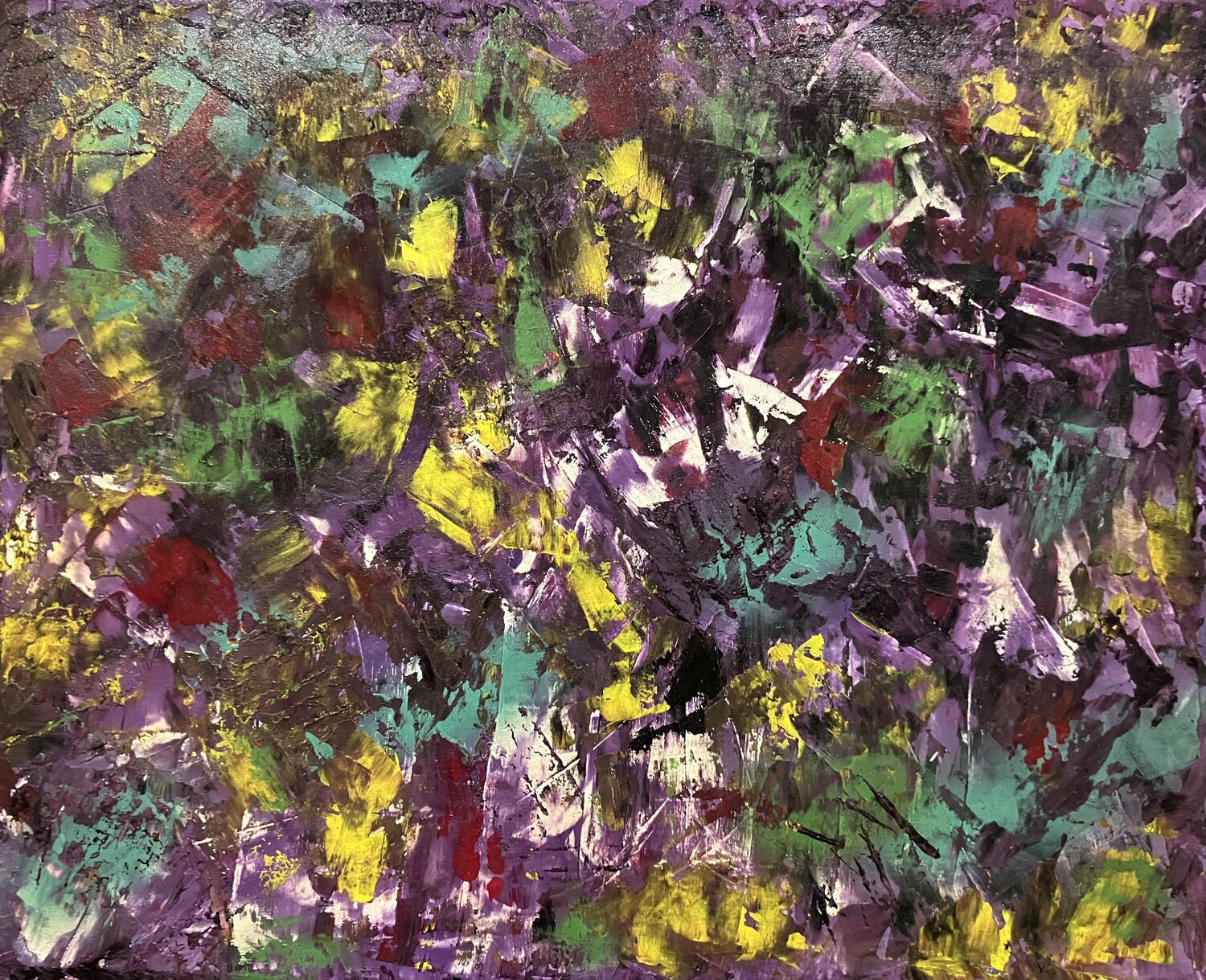 Pondus Aliorum Antoine Junior Alves Original painting for sale