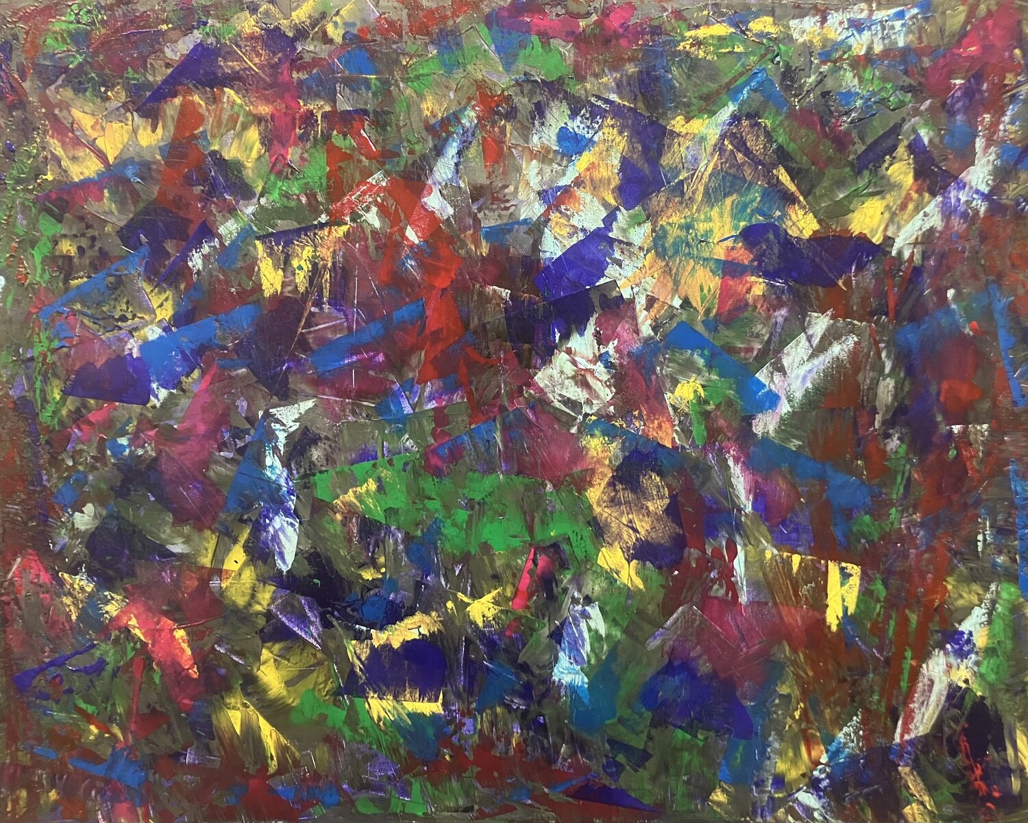 Vita In Motu Antoine Junior Alves Original painting for sale
