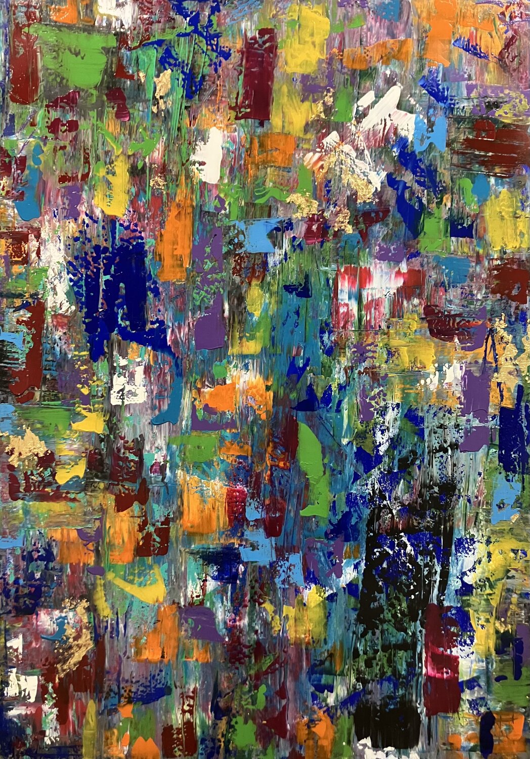 Partitura Vitae Antoine Junior Alves Original painting for sale