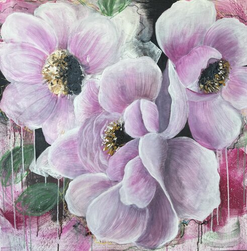 Mémoire Florale by Anastasia Matas, Painting for Sale on Select