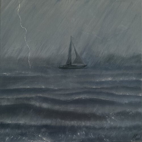 Storm by Aisylu Burangulova, Painting for Sale on Select