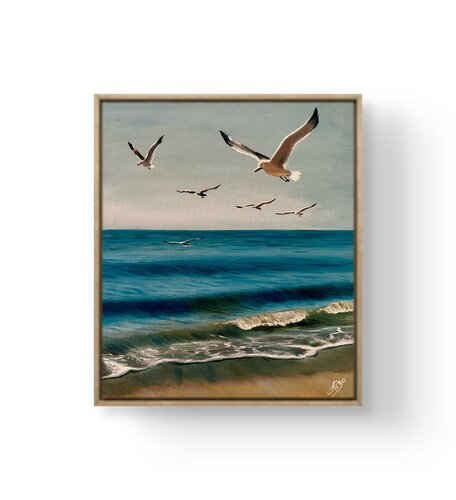 Travelers by Aisylu Burangulova, Painting for Sale on Select