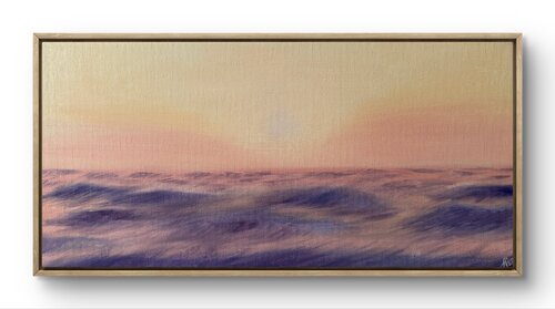 Sea of clouds by Aisylu Burangulova, Painting for Sale on Select