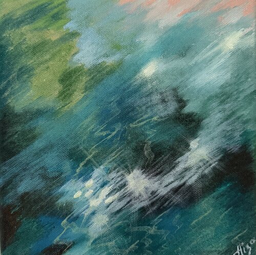 Sea Memory by Aisylu Burangulova, Painting for Sale on Select