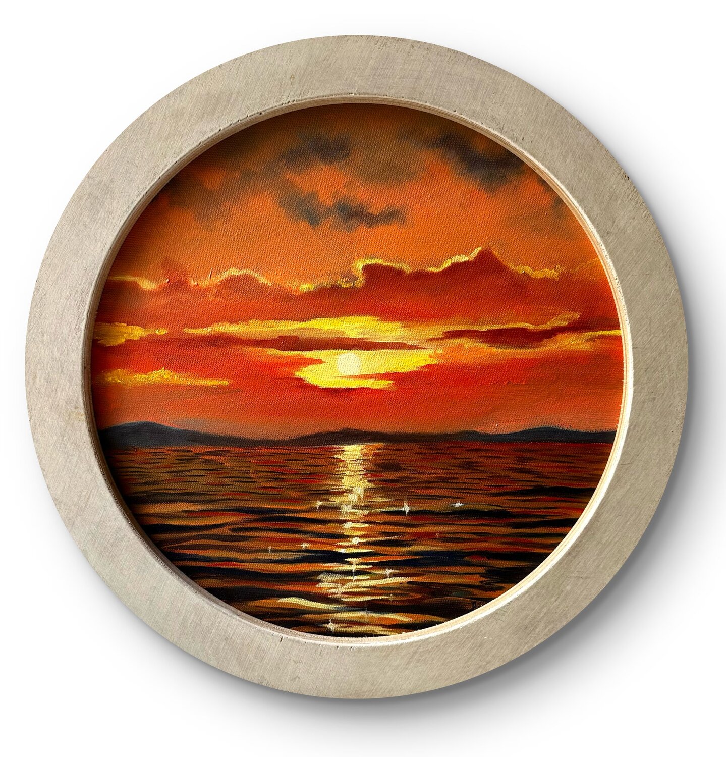 Culmination of the day Aisylu Burangulova Original painting for sale
