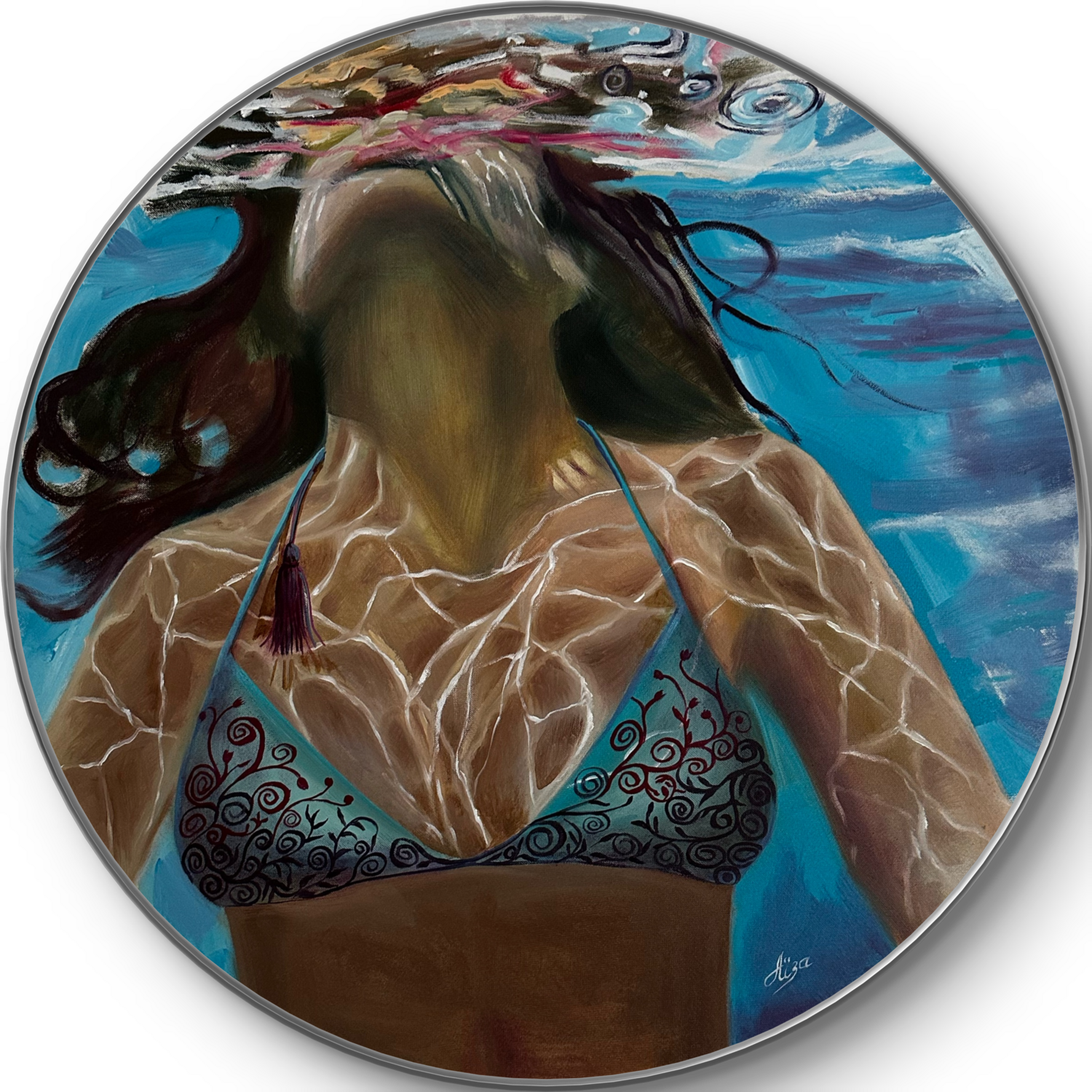 Breath Aisylu Burangulova Original painting for sale
