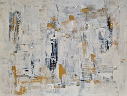 MURMURES CLAIRS by Sandrine Hartmann, Painting for Sale on Select