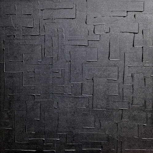 MONOCHROME NOIR A20 by Sandrine Hartmann, Painting for Sale on Select