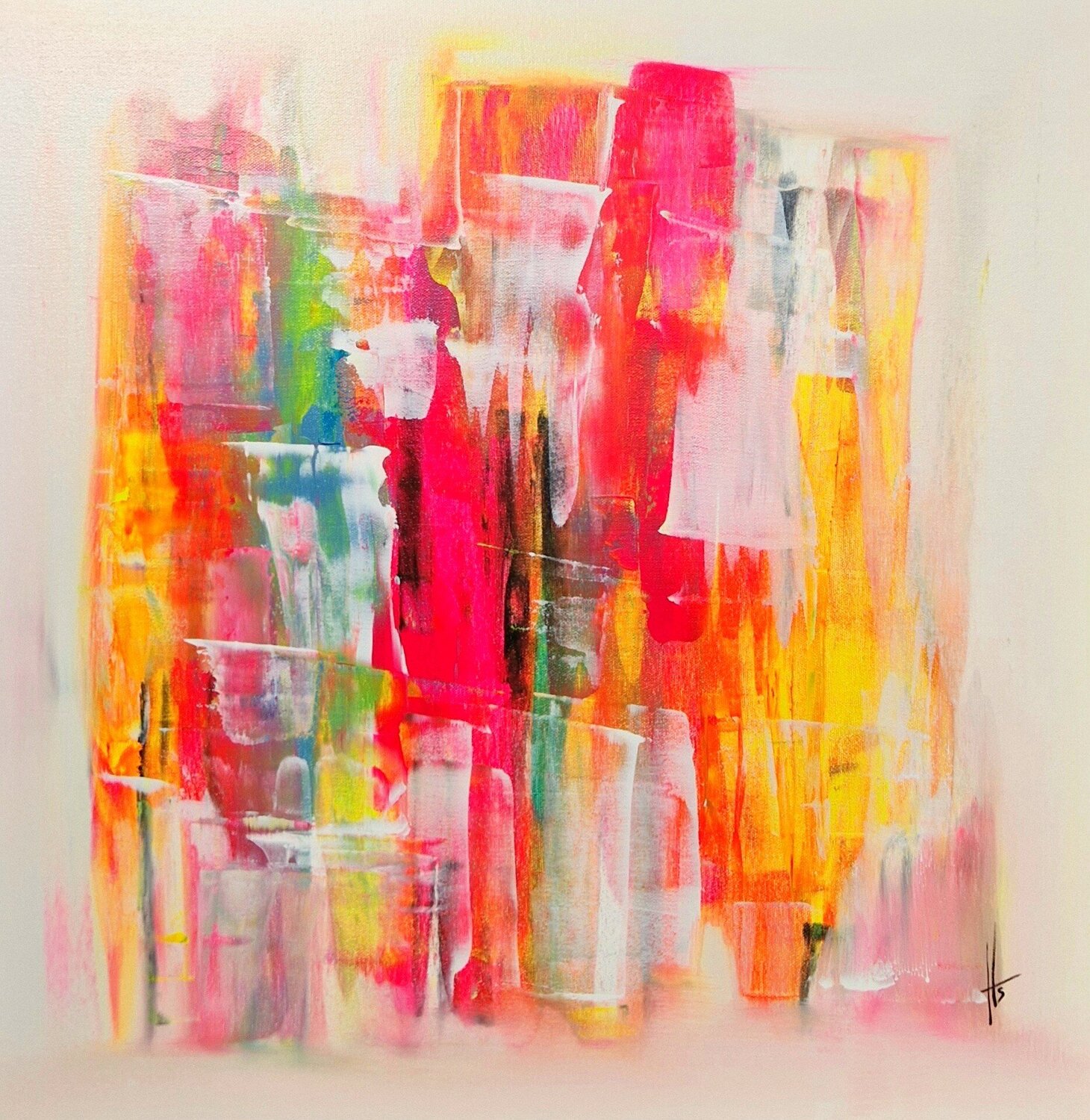 MIA Sandrine Hartmann Original painting for sale