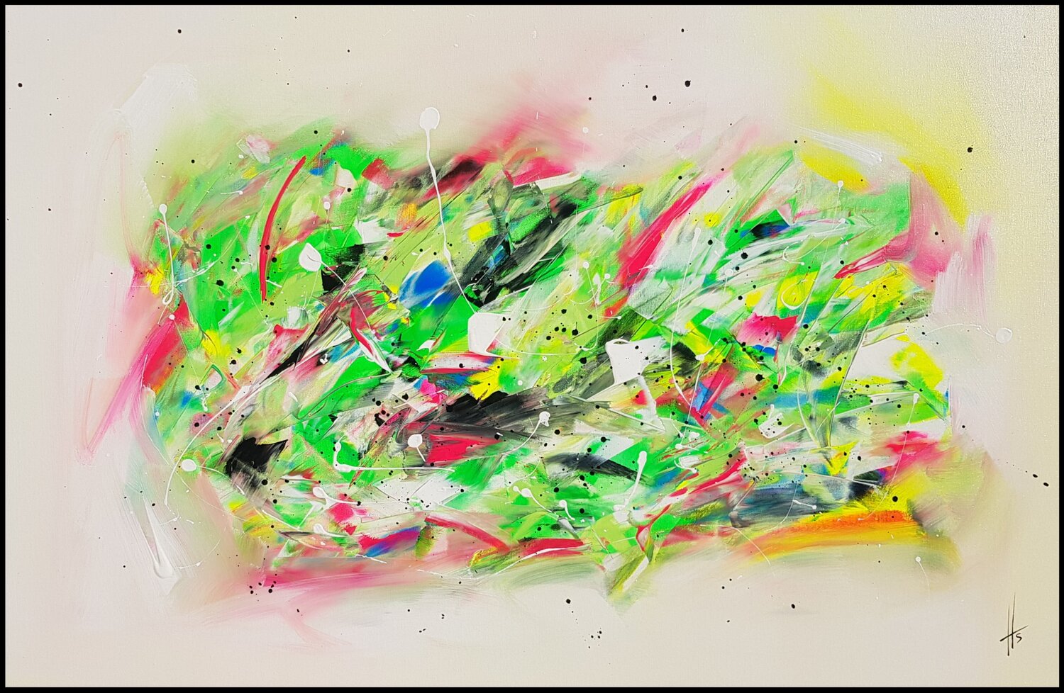 Mélancolie Sandrine Hartmann Original painting for sale