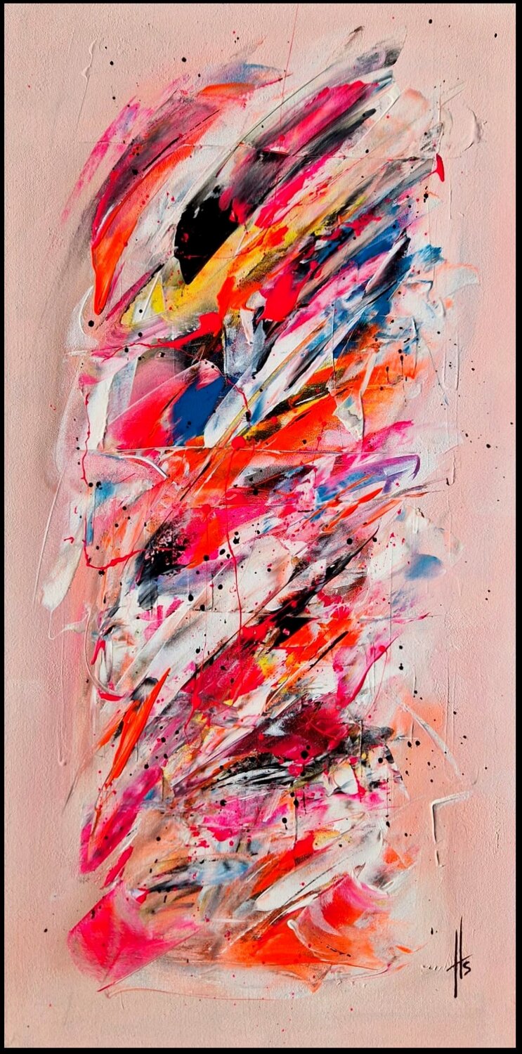 CHROMIA Sandrine Hartmann Original painting for sale