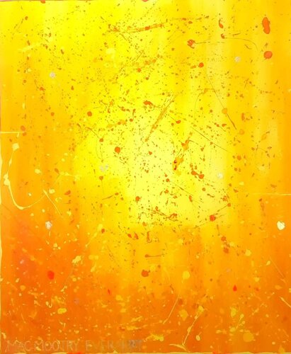 Ode to Pollock by Jacqueline Mac Mootry-Everaert, Painting for Sale on Select