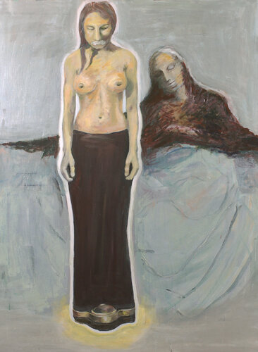 Silent by Irene Schüller, Painting for Sale on Select