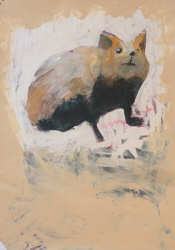 Maus by Irene Schüller, Painting for Sale on Select