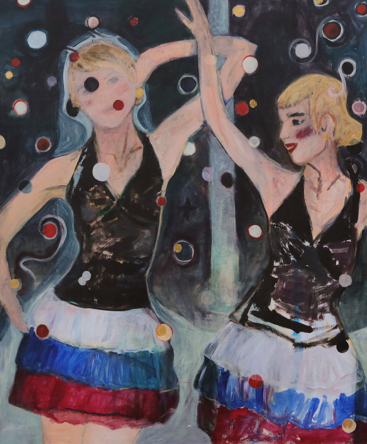 Tanzmädchen Irene Schüller Original painting for sale