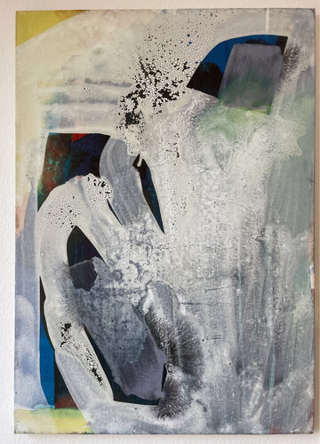 Innenleben in Weiß by Anna Eibl-Eibesfeldt, Painting for Sale on Select