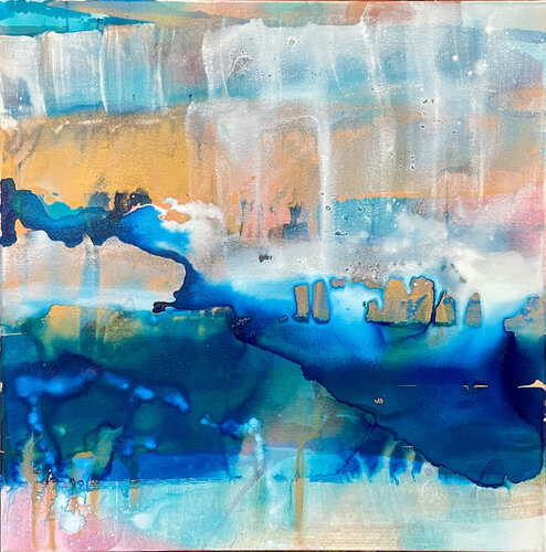 Glühender Sommer by Anna Eibl-Eibesfeldt, Painting for Sale on Select