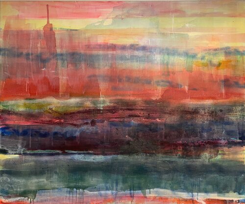 Abendlicht by Anna Eibl-Eibesfeldt, Painting for Sale on Select