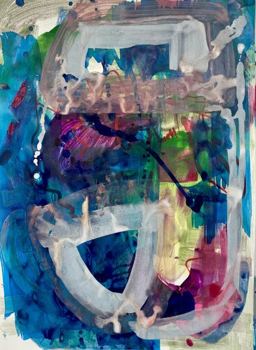 Chaos und Farbe by Anna Eibl-Eibesfeldt, Painting for Sale on Select