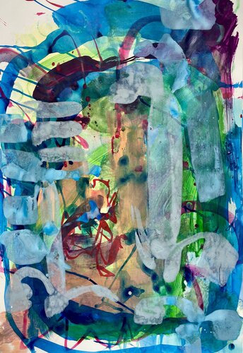 Lichtblick by Anna Eibl-Eibesfeldt, Painting for Sale on Select